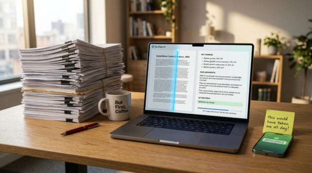 How AI Can Help Summarize Long Documents